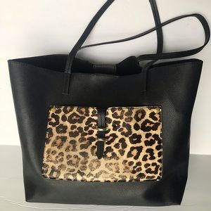 Cheetah Leather Purse